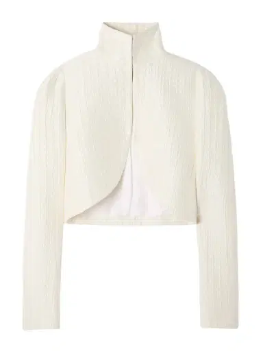 Alaïa Cropped Silk-cloqué Jacket | Thumbnail 1