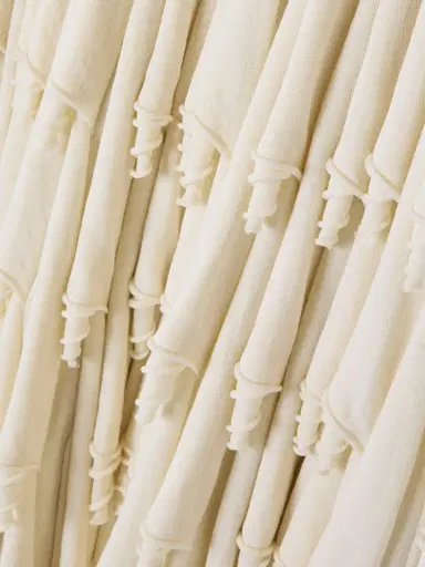Alaïa Tiered Pleated Wool And Silk-blend Midi Skirt | Thumbnail 5