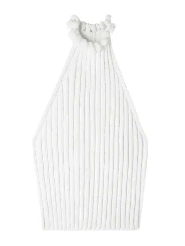 Cropped Ribbed-knit Top
