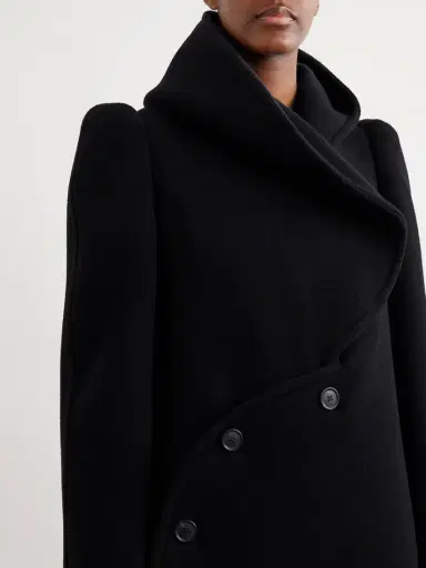 Alaïa Hooded Wool Coat | Thumbnail 5