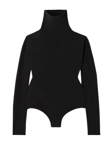 Alaïa Stretch-jersey Turtleneck Bodysuit | Thumbnail 1 Alaïa Stretch-jersey Turtleneck Bodysuit | Thumbnail 1