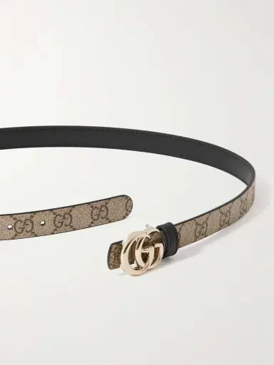 Gucci Gg Marmont Reversible Leather Belt | Thumbnail 3