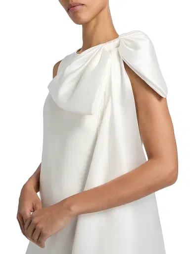 SACHIN BABI Women's Harmony Bow-Accented Gazar Minidress - | Thumbnail 6 SACHIN BABI Women's Harmony Bow-Accented Gazar Minidress - | Thumbnail 6
