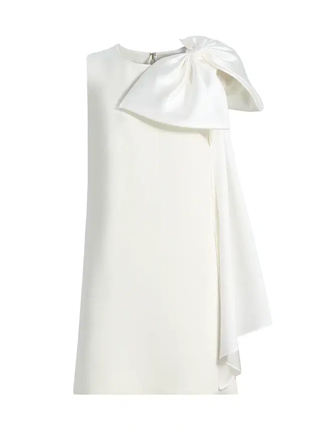 Women's Harmony Bow-Accented Gazar Minidress