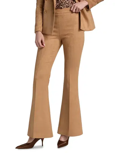 Generation Love Women's Wesley Faux Suede Pants - Lion | Thumbnail 3 Generation Love Women's Wesley Faux Suede Pants - Lion | Thumbnail 3