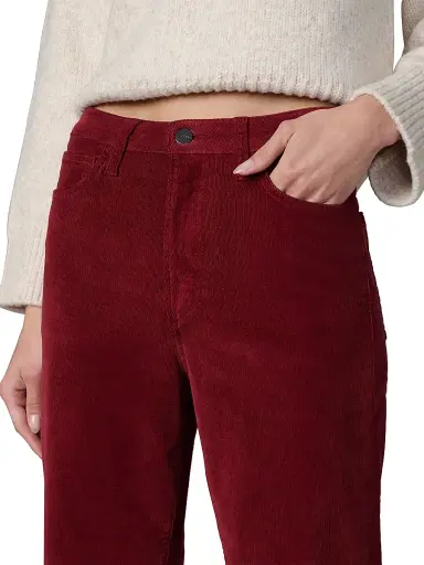 Joe's Jeans Women's The Blake Corduroy Wide-Leg Pants - Syrah | Thumbnail 6 Joe's Jeans Women's The Blake Corduroy Wide-Leg Pants - Syrah | Thumbnail 6