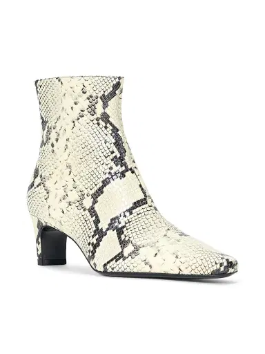 Staud Women's Wally 55MM Snake-Embossed Leather Ankle Boots - White Snake - Size 11 | Thumbnail 2 Staud Women's Wally 55MM Snake-Embossed Leather Ankle Boots - White Snake - Size 11 | Thumbnail 2