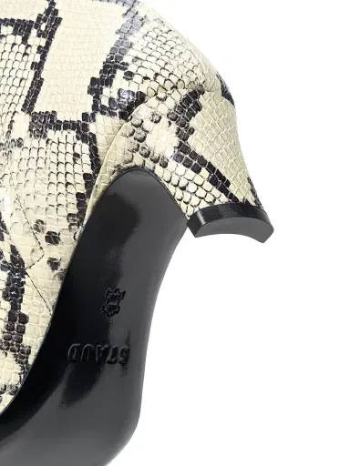 Staud Women's Wally 55MM Snake-Embossed Leather Ankle Boots - White Snake - Size 11 | Thumbnail 5 Staud Women's Wally 55MM Snake-Embossed Leather Ankle Boots - White Snake - Size 11 | Thumbnail 5