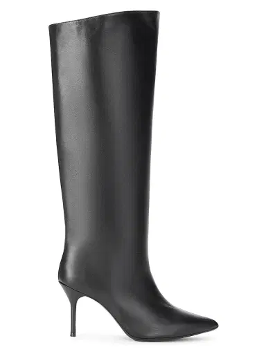 Staud Women's Sebastian 80MM Leather Knee-High Boots - Black - Size 9.5 | Thumbnail 1 Staud Women's Sebastian 80MM Leather Knee-High Boots - Black - Size 9.5 | Thumbnail 1