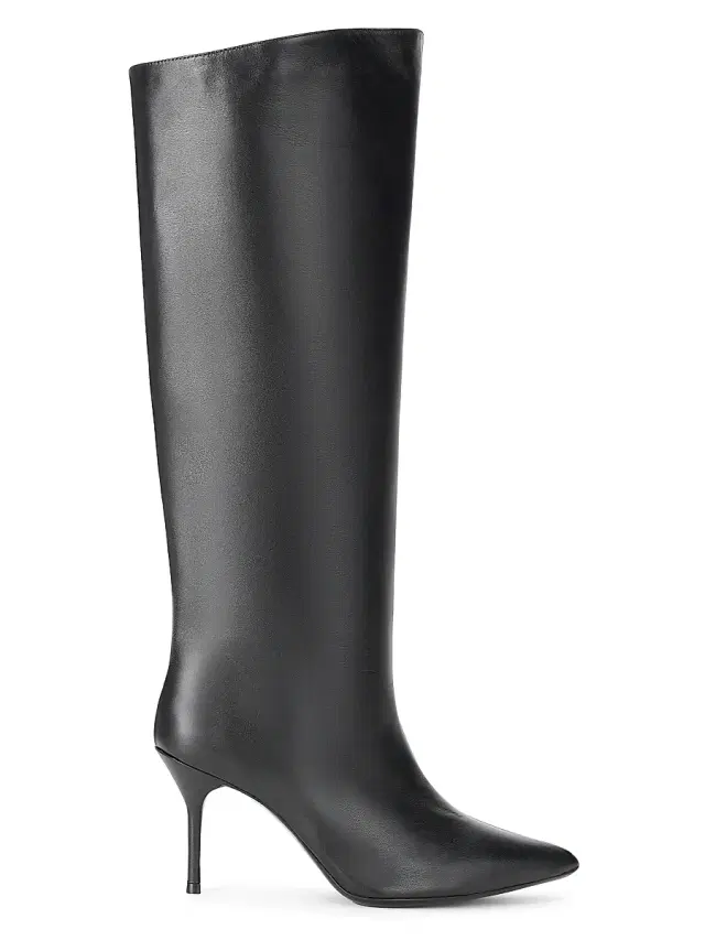 Staud Women's Sebastian 80MM Leather Knee-High Boots - Black
