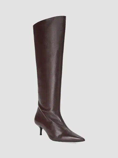 Staud Women's Sebastian 50MM Leather Knee-High Boots - Espresso - Size 5.5 | Thumbnail 2