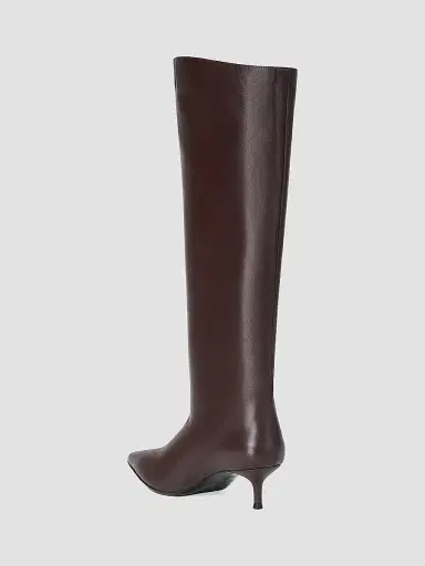 Staud Women's Sebastian 50MM Leather Knee-High Boots - Espresso - Size 5.5 | Thumbnail 3