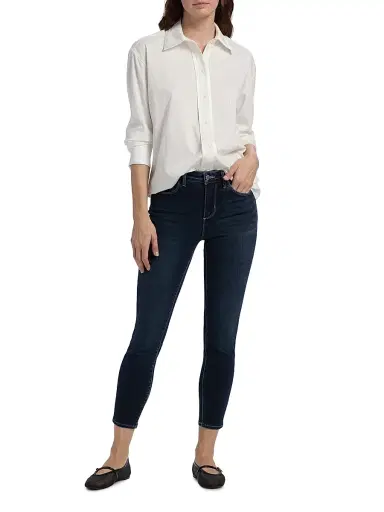 L'Agence Women's Margot Stretch Skinny-Fit Jeans - Bolton - Size 25 | Thumbnail 2