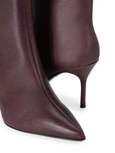 Staud Women's Sebastian 80MM Leather Ankle Boots | Thumbnail 4 Staud Women's Sebastian 80MM Leather Ankle Boots | Thumbnail 4