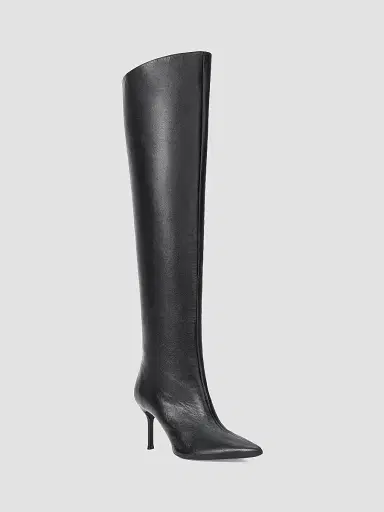 Staud Women's Sebastian 75MM Leather Over-The-Knee Boots - Black - Size 11 | Thumbnail 2 Staud Women's Sebastian 75MM Leather Over-The-Knee Boots - Black - Size 11 | Thumbnail 2