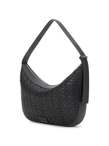 Staud Women's Large Demy Woven Leather Hobo Bag | Thumbnail 2