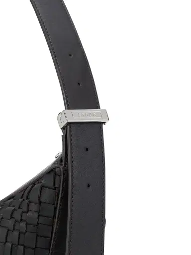 Staud Women's Large Demy Woven Leather Hobo Bag | Thumbnail 3