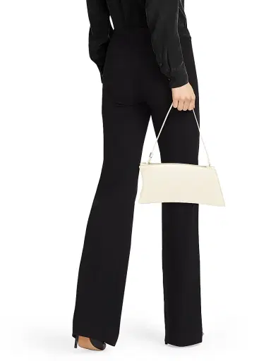 Staud Women's Coco Leather Shoulder Bag - Cream | Thumbnail 2