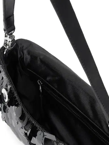 Staud Women's Timmy Sequined Shoulder Bag | Thumbnail 4