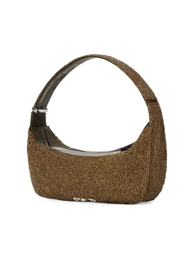 Staud Women's Demy Suede Shoulder Bag - Truffle | Thumbnail 2 Staud Women's Demy Suede Shoulder Bag - Truffle | Thumbnail 2