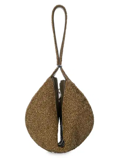 Staud Women's Demy Suede Shoulder Bag - Truffle | Thumbnail 3 Staud Women's Demy Suede Shoulder Bag - Truffle | Thumbnail 3