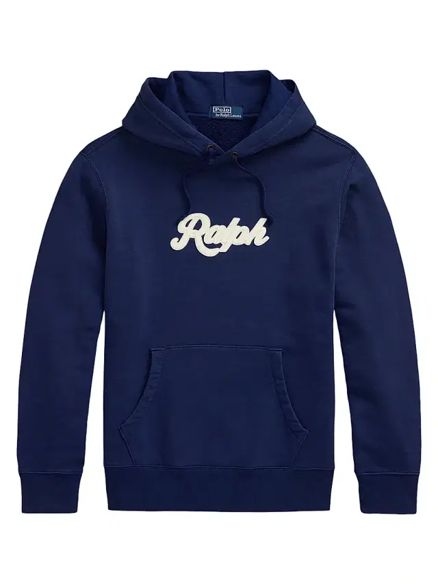 Polo Ralph Lauren Men's Logo-Embroidered Cotton-Blend Hoodie - Dark Cobalt White