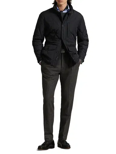 Polo Ralph Lauren Men's Eastham Quilted Hooded Field Jacket | Thumbnail 2 Polo Ralph Lauren Men's Eastham Quilted Hooded Field Jacket | Thumbnail 2