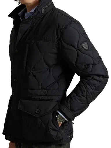 Polo Ralph Lauren Men's Eastham Quilted Hooded Field Jacket | Thumbnail 5 Polo Ralph Lauren Men's Eastham Quilted Hooded Field Jacket | Thumbnail 5