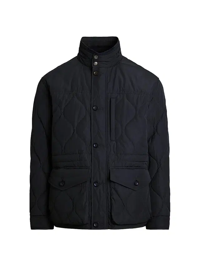 Polo Ralph Lauren Men's Eastham Quilted Hooded Field Jacket - Polo Black