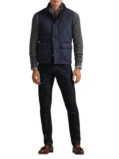Polo Ralph Lauren Men's Eastham Quilted Vest | Thumbnail 2 Polo Ralph Lauren Men's Eastham Quilted Vest | Thumbnail 2