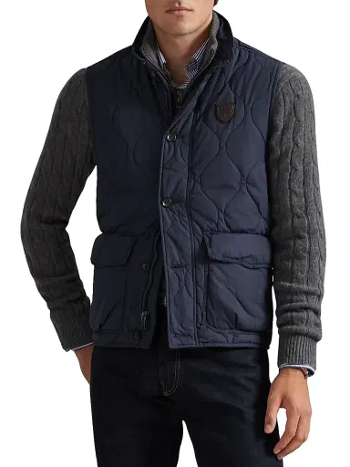 Polo Ralph Lauren Men's Eastham Quilted Vest | Thumbnail 3 Polo Ralph Lauren Men's Eastham Quilted Vest | Thumbnail 3