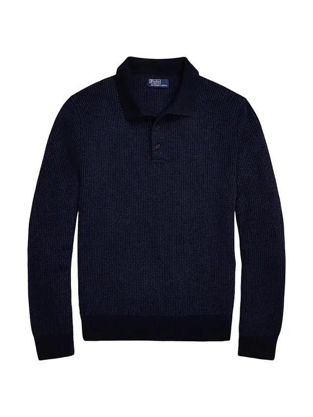 Polo Ralph Lauren Men's Wool Polo Sweater - Navy Combo