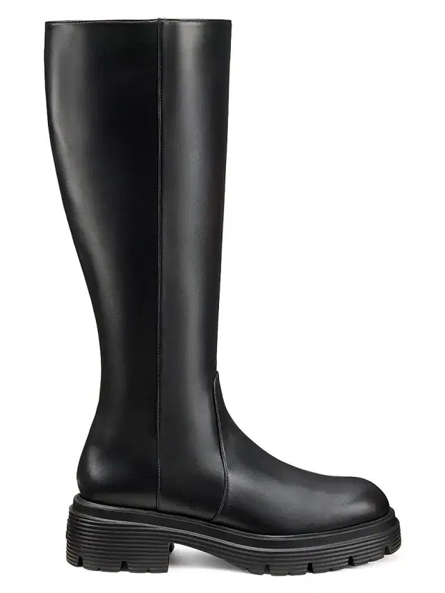 Women's Hudson Lite 40MM Leather Knee-High Boots - Black