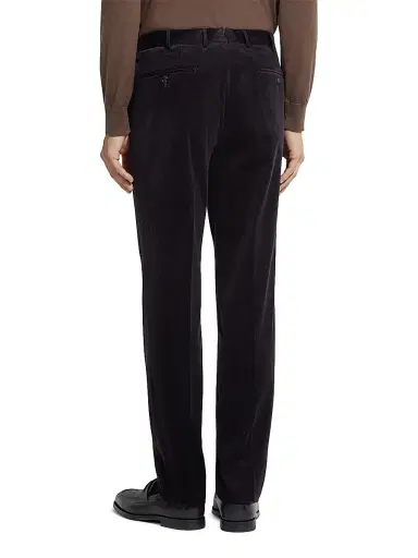 Zegna Men's Cashco Pants - Navy Blue - Size 46 | Thumbnail 4 Zegna Men's Cashco Pants - Navy Blue - Size 46 | Thumbnail 4