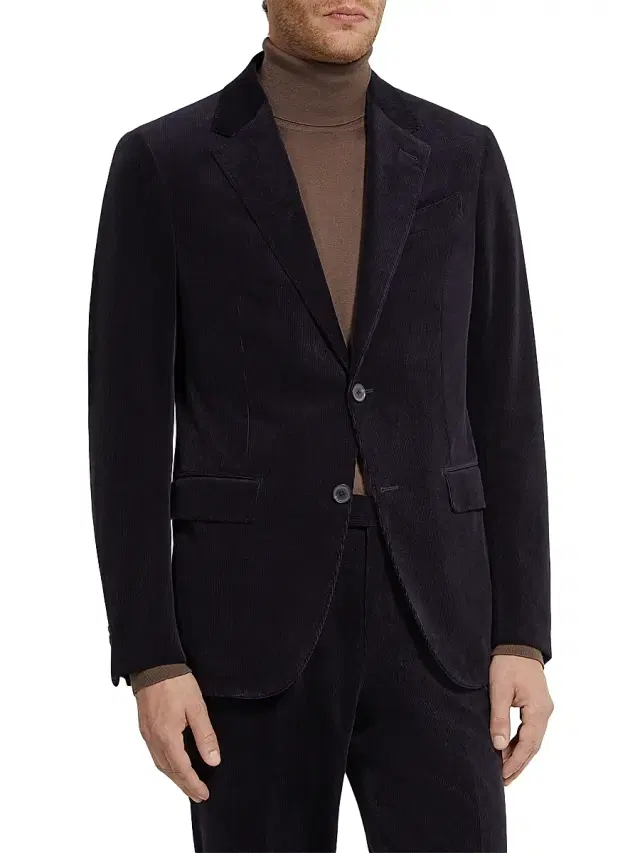 ZEGNA Men's Cashco Jacket - Navy Blue