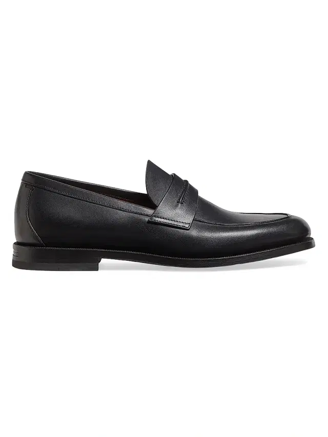 ZEGNA Men's Mocassin Corso Loafers - Black