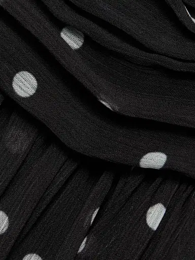 As It May Women's Natalia Polka Dot Crinkle Chiffon Gown | Thumbnail 7 As It May Women's Natalia Polka Dot Crinkle Chiffon Gown | Thumbnail 7