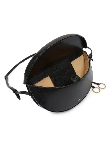 Alaïa Women's East West Leather Shoulder Bag - Noir | Thumbnail 3 Alaïa Women's East West Leather Shoulder Bag - Noir | Thumbnail 3