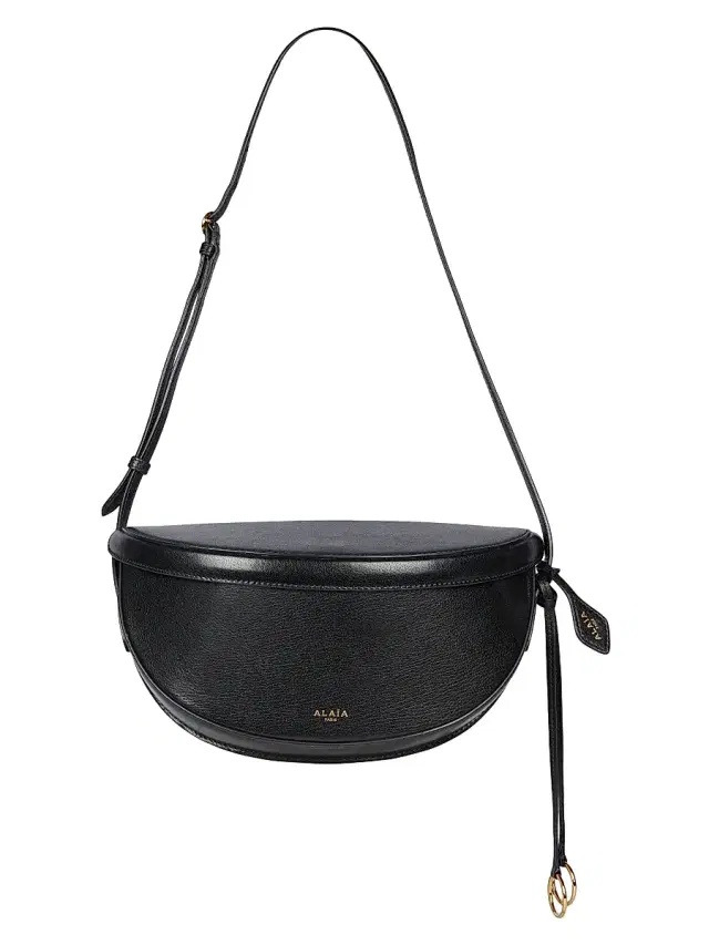 Women's East West Leather Shoulder Bag - Noir