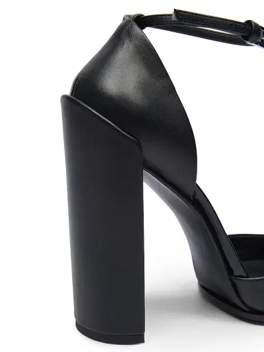 Alaïa Women's D'orsay 90MM Leather Pumps - Noir - Size 12 | Thumbnail 7