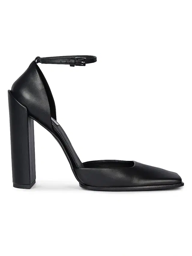 ALAIA Women's D'orsay 90MM Leather Pumps - Noir