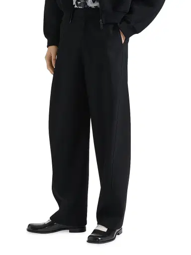 Givenchy Men's Pants in Flannel - Black | Thumbnail 5 Givenchy Men's Pants in Flannel - Black | Thumbnail 5