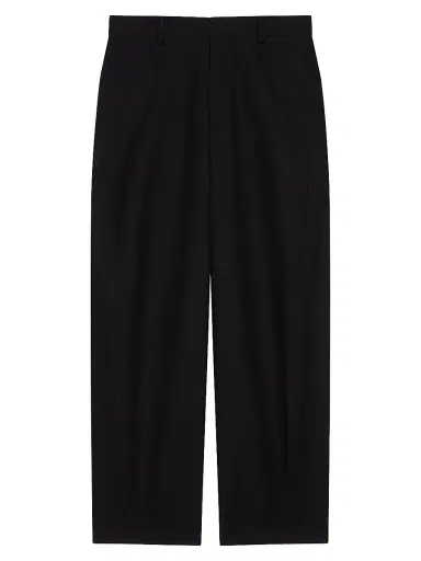 Givenchy Men's Pants in Flannel - Black | Thumbnail 1 Givenchy Men's Pants in Flannel - Black | Thumbnail 1