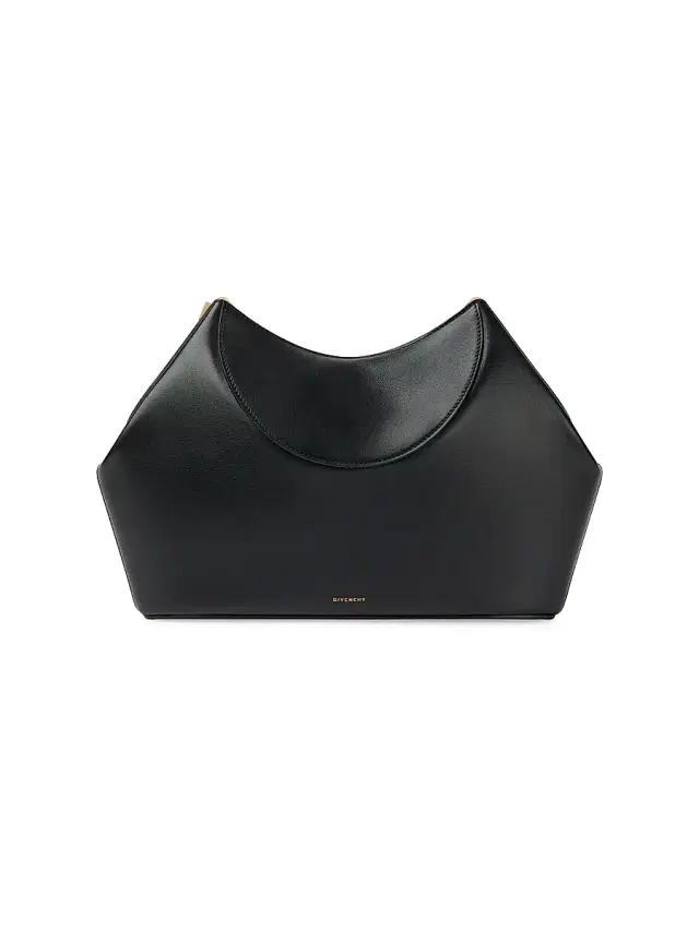 Givenchy Women's Facet Clutch in Leather - Black