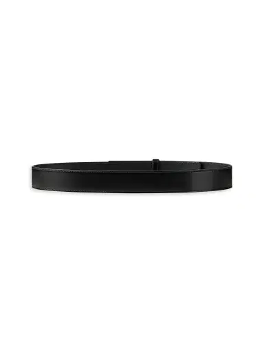 Givenchy Women's Label Belt in Box Leather - Black - Size 34 | Thumbnail 3 Givenchy Women's Label Belt in Box Leather - Black - Size 34 | Thumbnail 3