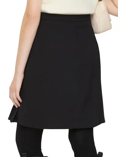 Burberry Women's Eleonora Pleated Wool-Blend Twill Miniskirt - Black | Thumbnail 4 Burberry Women's Eleonora Pleated Wool-Blend Twill Miniskirt - Black | Thumbnail 4
