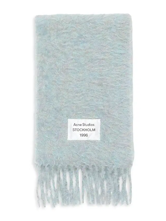 Acne Studios Women's Voxy Mohair Blend Scarf - Light Blue Melange