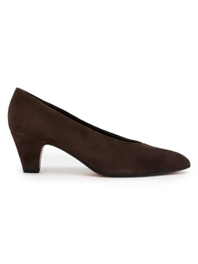 BALLY Women's Aline 55MM Suede Pumps - Ebano - Size 10.5