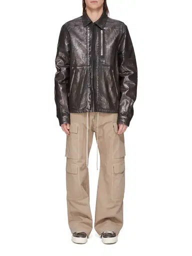 DRKSHDW by Rick Owens Men's Double Cargo Jeans - Dirty Pearl - Size 34 | Thumbnail 2 DRKSHDW by Rick Owens Men's Double Cargo Jeans - Dirty Pearl - Size 34 | Thumbnail 2