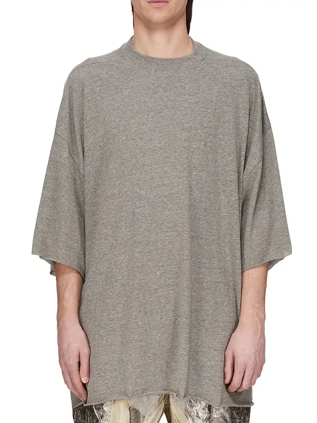 Men's Felpa Tommy Cotton T-Shirt - Melange Grey